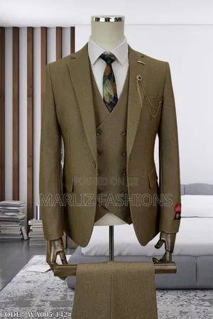 Suitable Brown Color for Men's Suits