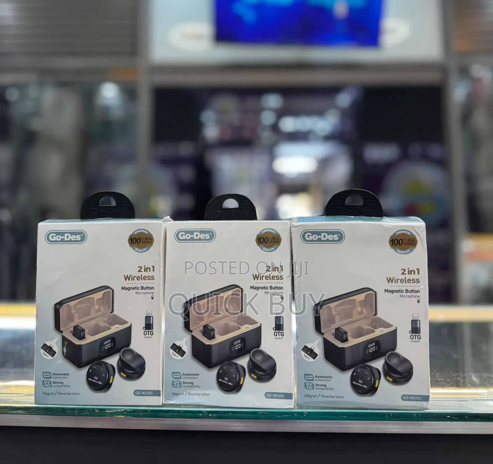 Go Des Gd-Ws305 2in1 Type-C and Lightening