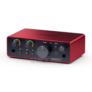 Focusrite Scarlett Solo Studio 4th Gen Usb Audio Interface Bundle
