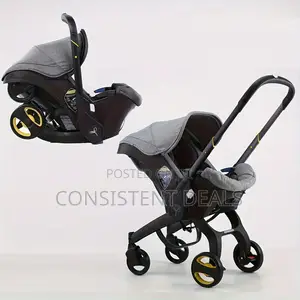 4-in-1 Baby Stroller Travel System With Infant Car Seat (2-16kg)