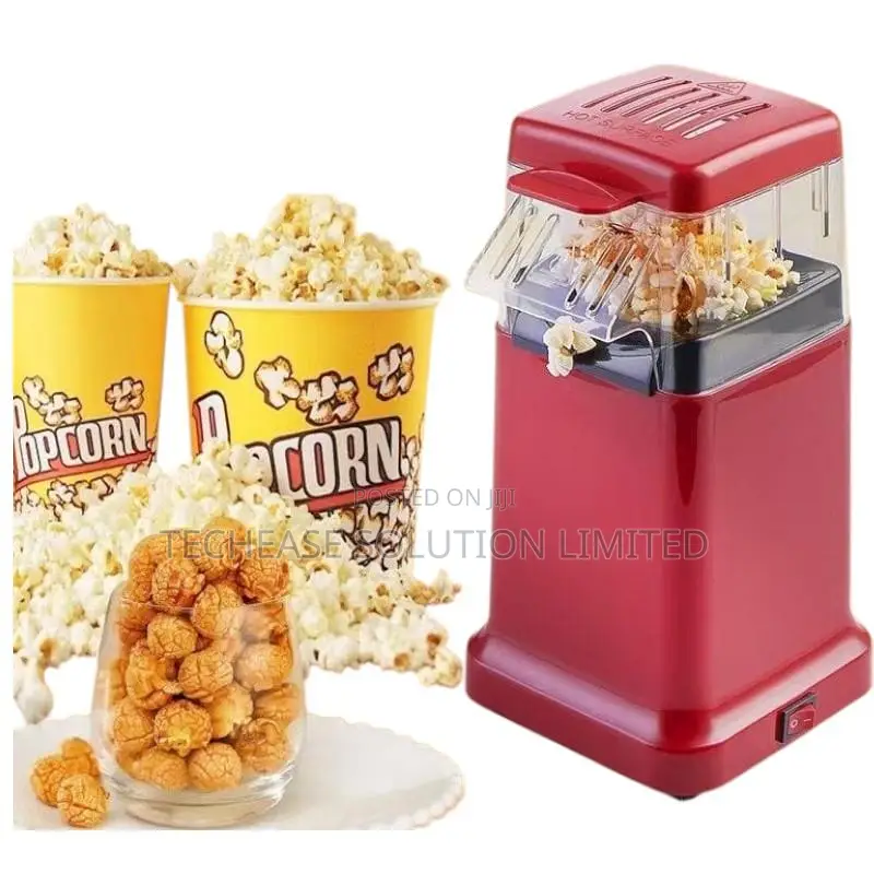 Mini Electric Popcorn Maker – Automatic Hot Air Corn Popper