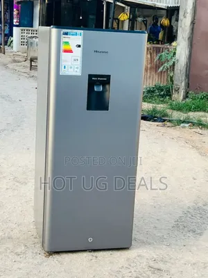 195l Single Door Silver Refrigerator- Silver