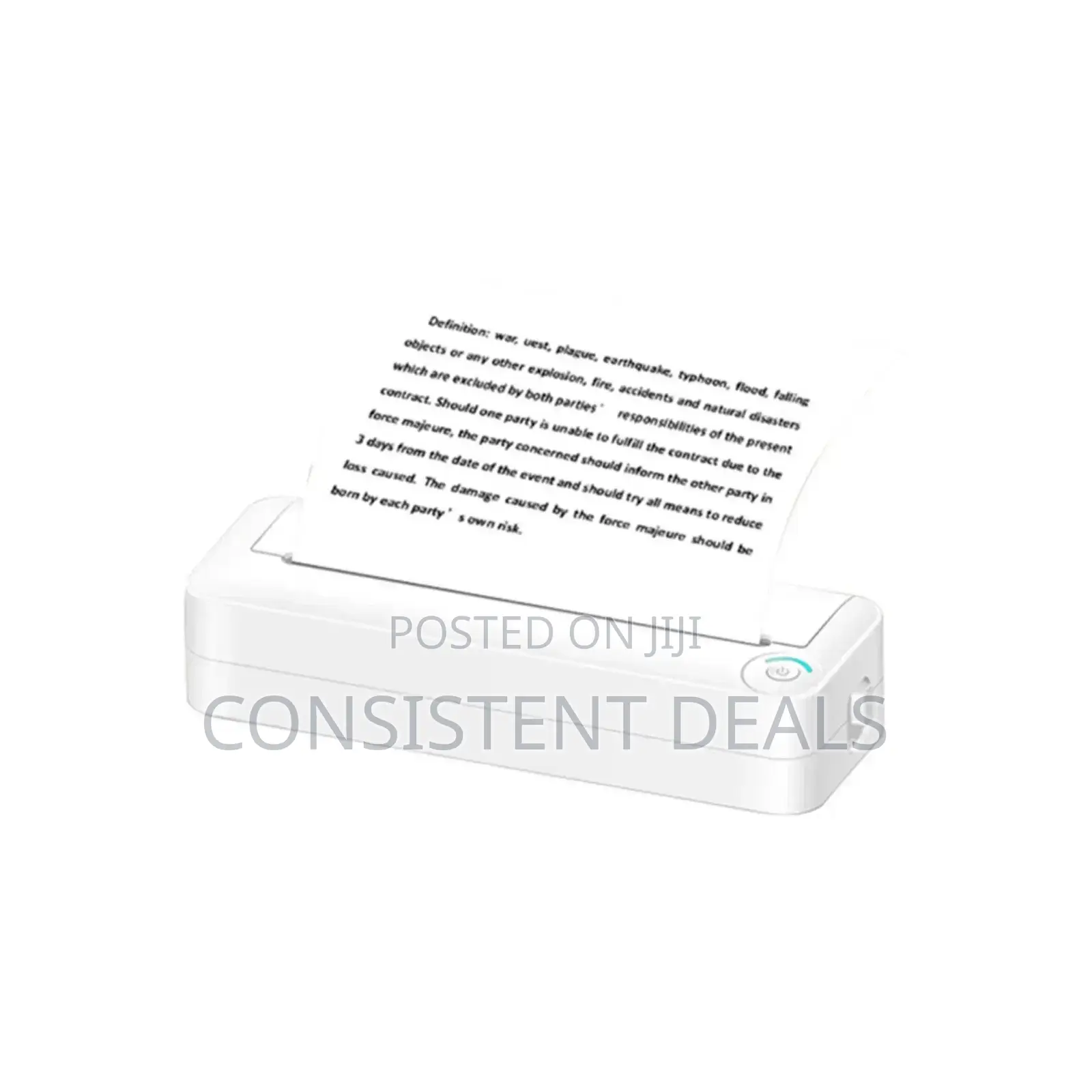 A4 Portable Wireless Bluetooth Thermal Printer