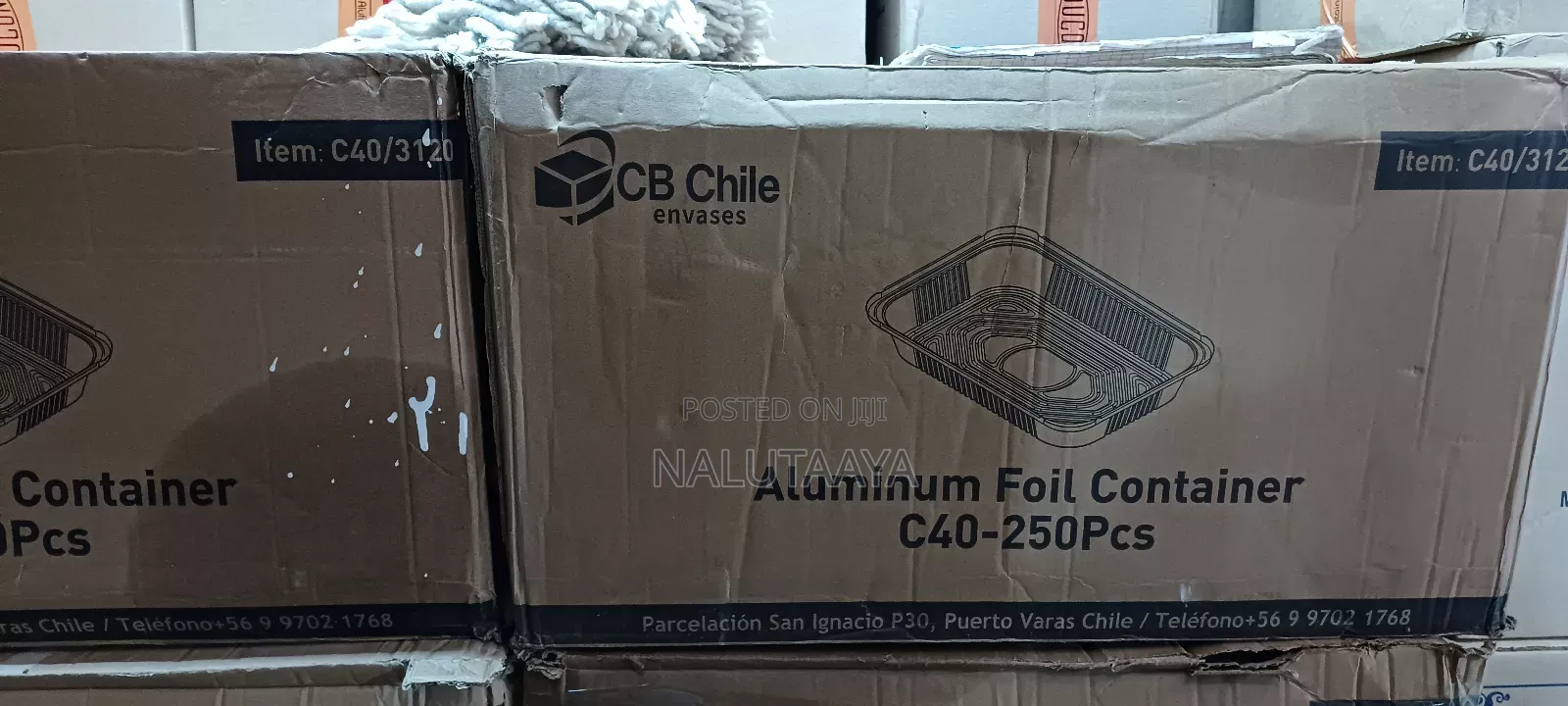 Big Silver Plate Carton