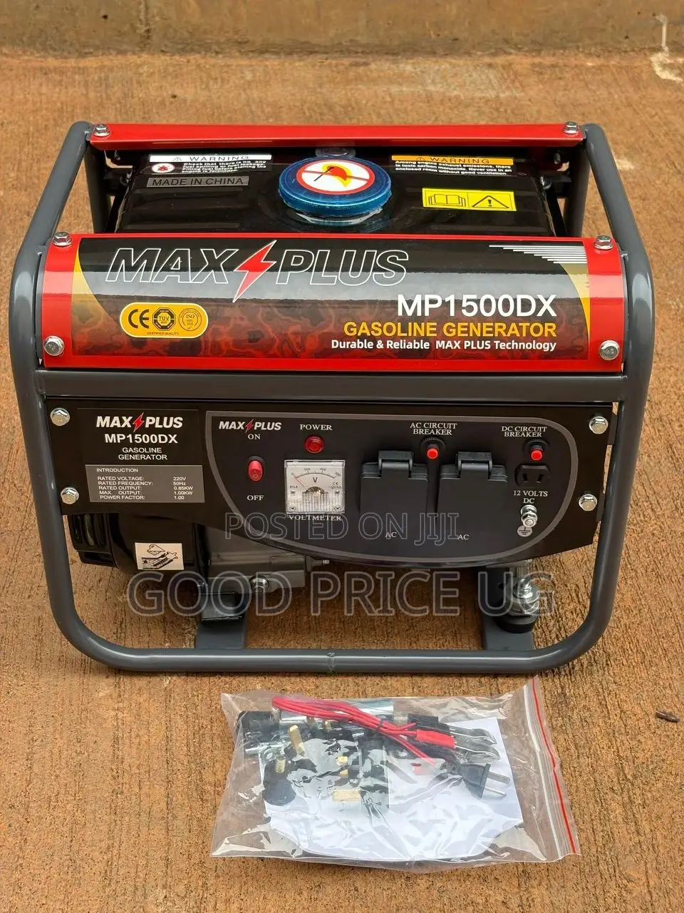 Max Plus Mp1500dx Gasoline Generator