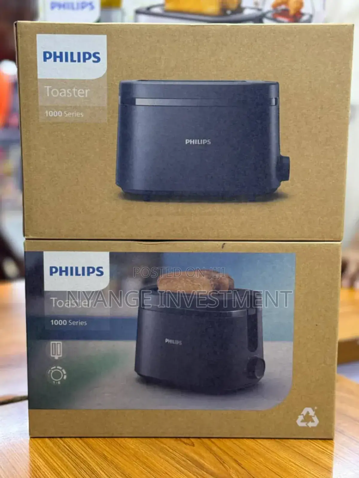 Phillips Bread Toaster Black. Bread Toaster
