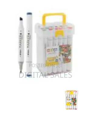 Arrolliant Double Tipped Alcohol Markers, Art Marker Set for Kids