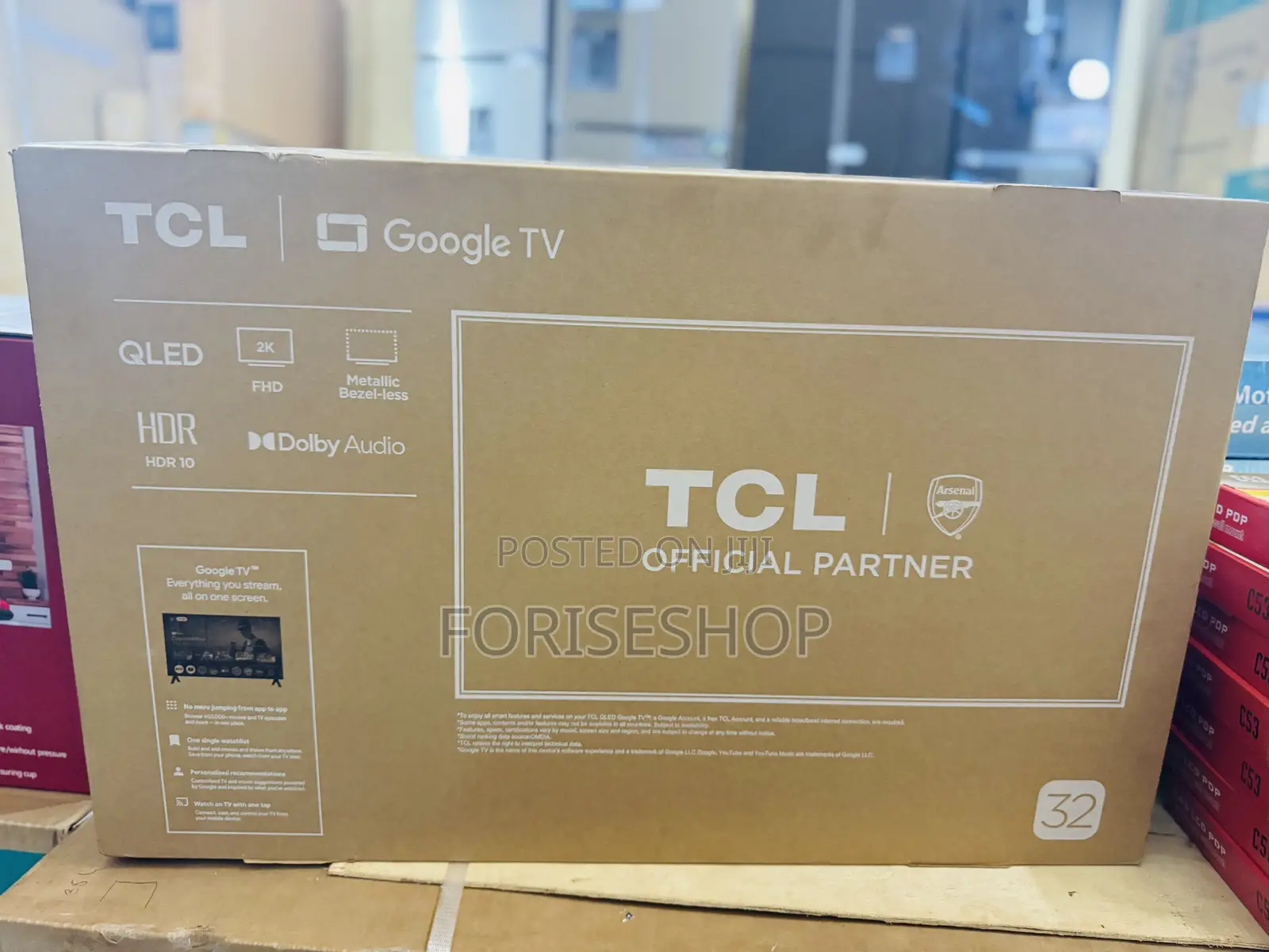 TCL 32inch Smart Android TVS Qled