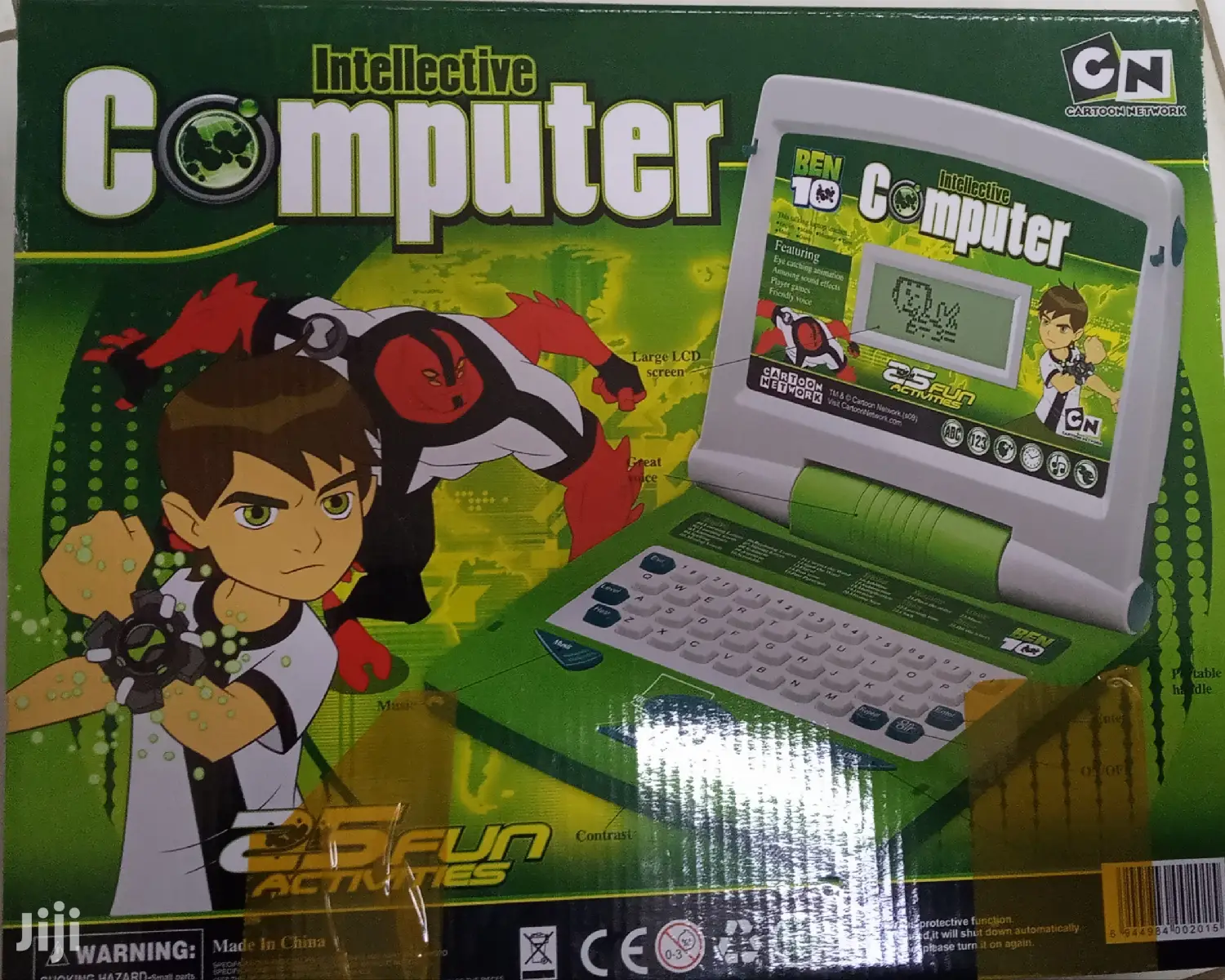 Ben10 Kid Intellective Learning Computer