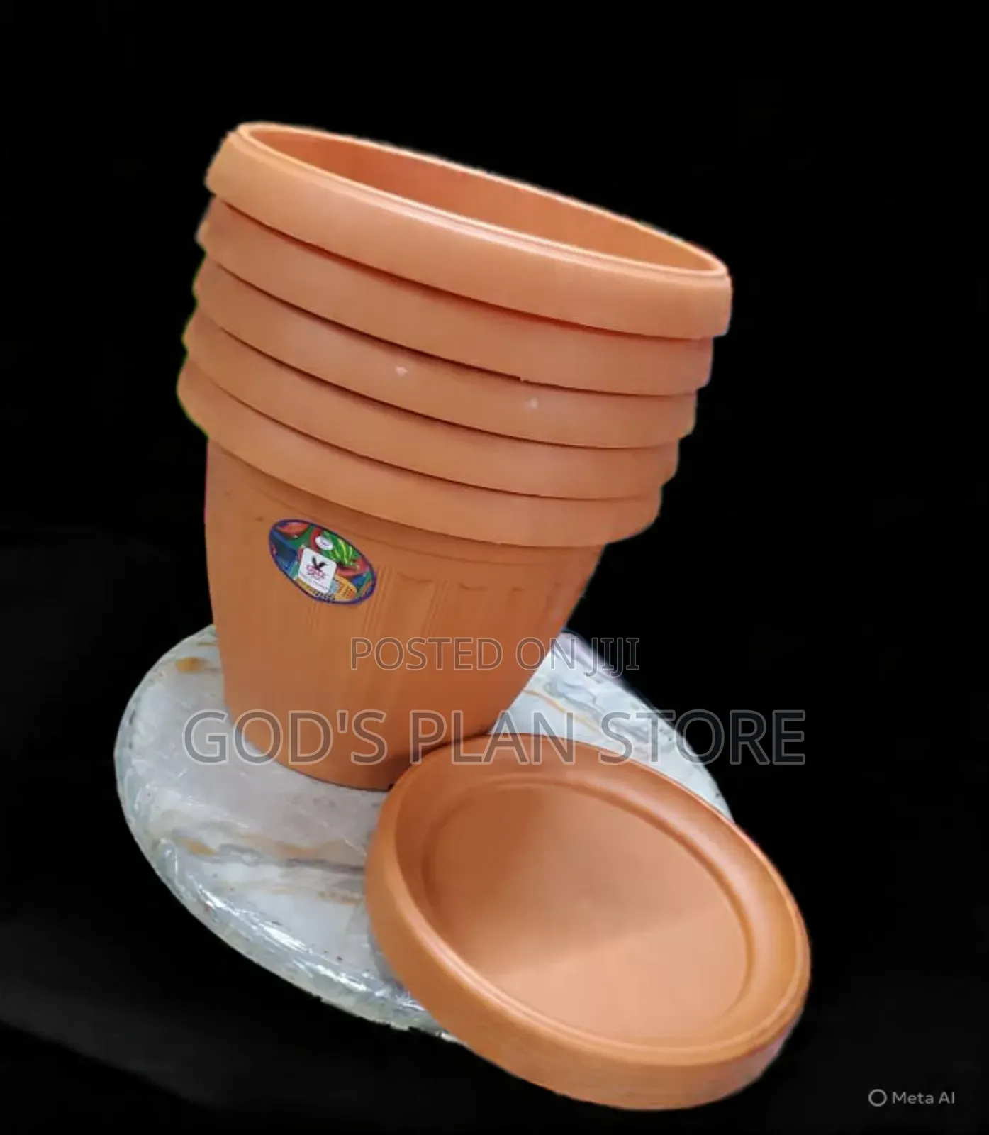 Generic Modern Plastic Flower Pots Plastic Flower Pots