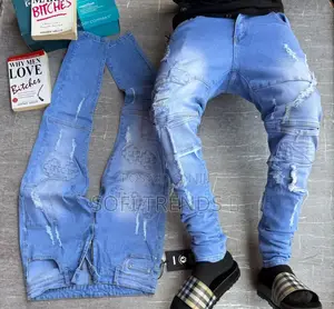 Gent’S Damage Jeans