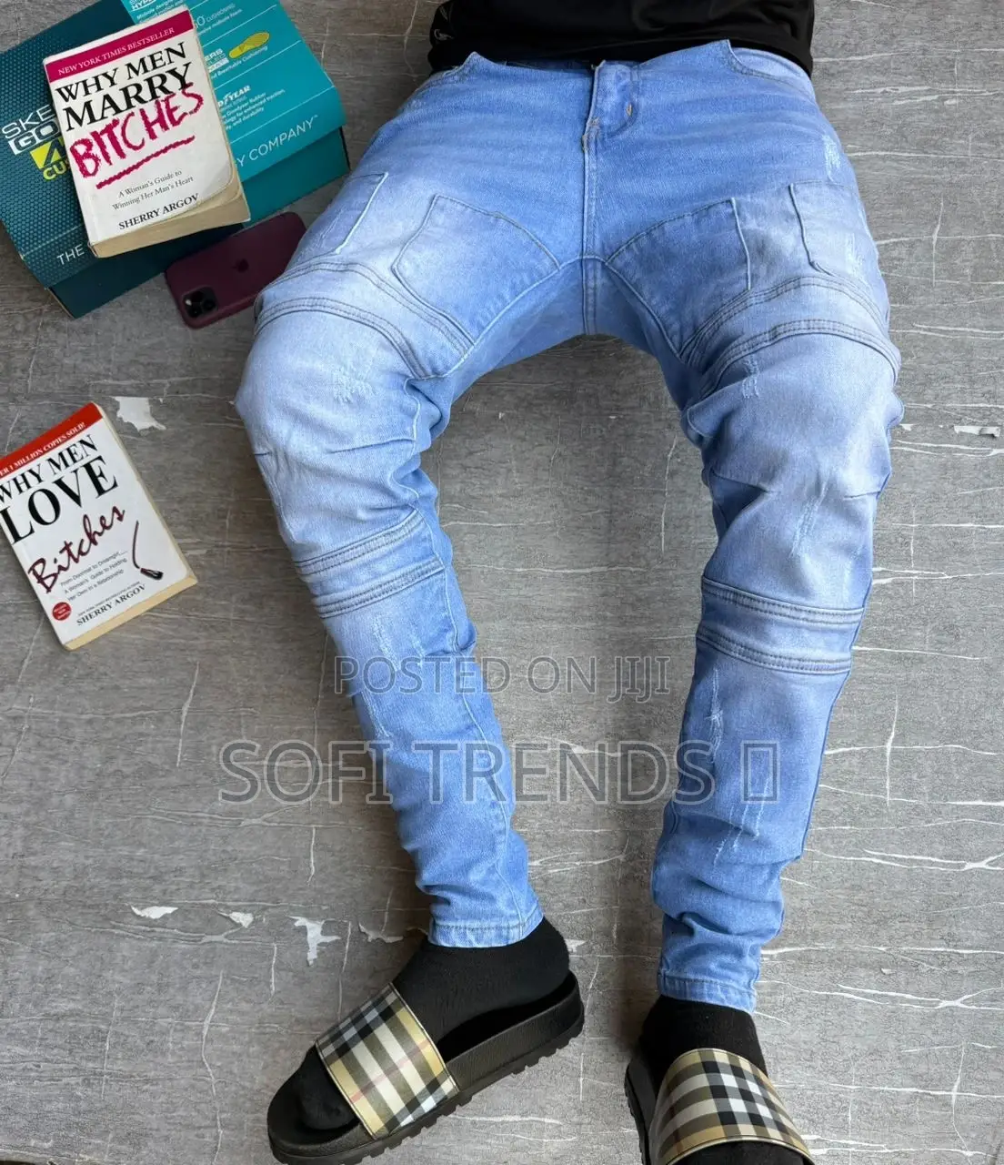 Gent’S Damage Jeans