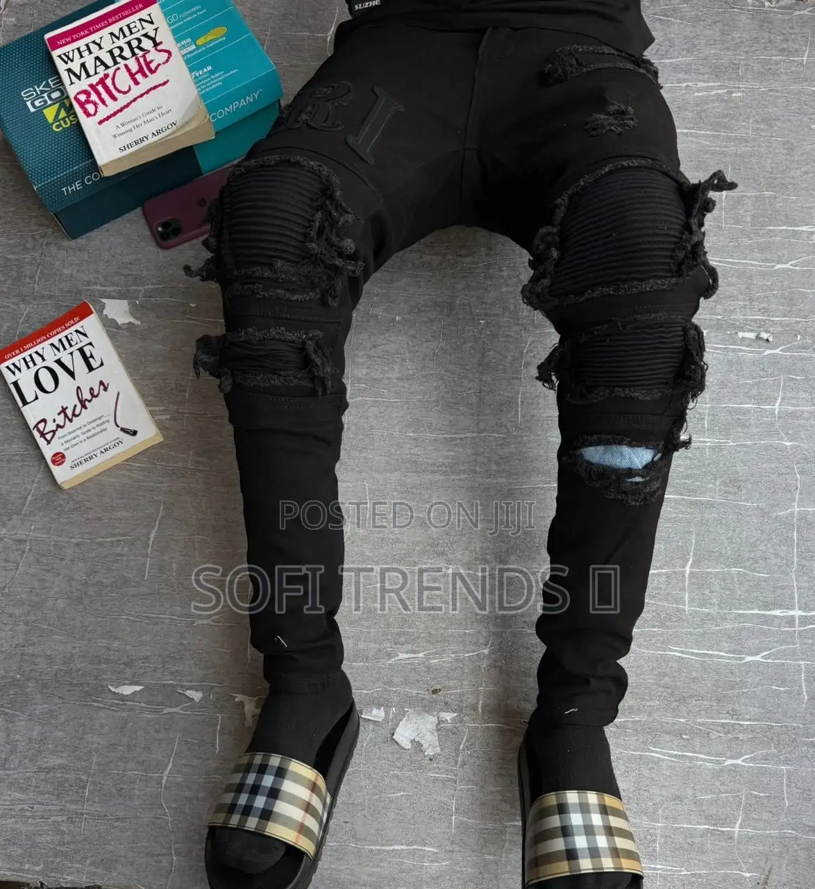 Gent’S Damage Jeans