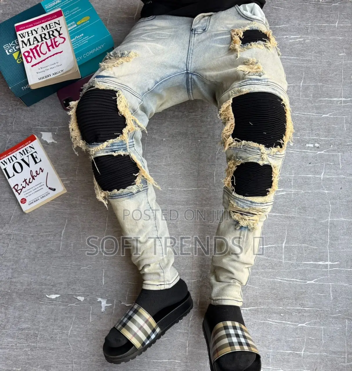 Gent’S Damage Jeans