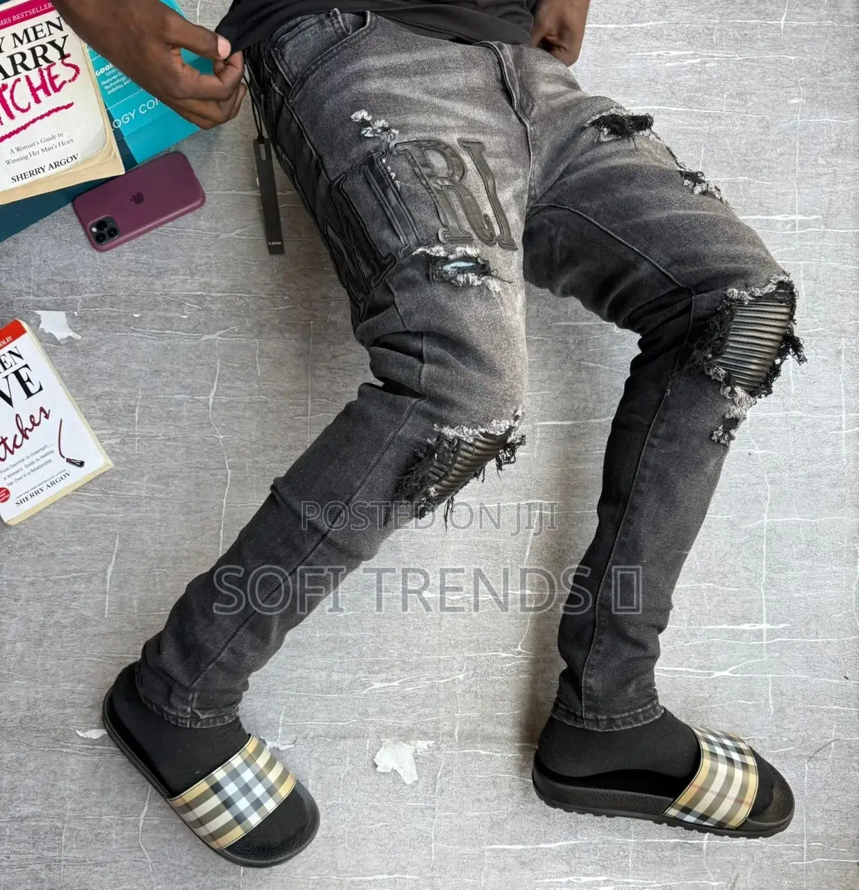 Gent’S Damage Jeans