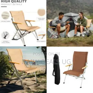 Foldable Camping Chair Folding Beach Lawn Portable Chairs Outdoor
