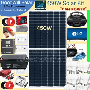 450w Power Nation Solar System Full Kit
