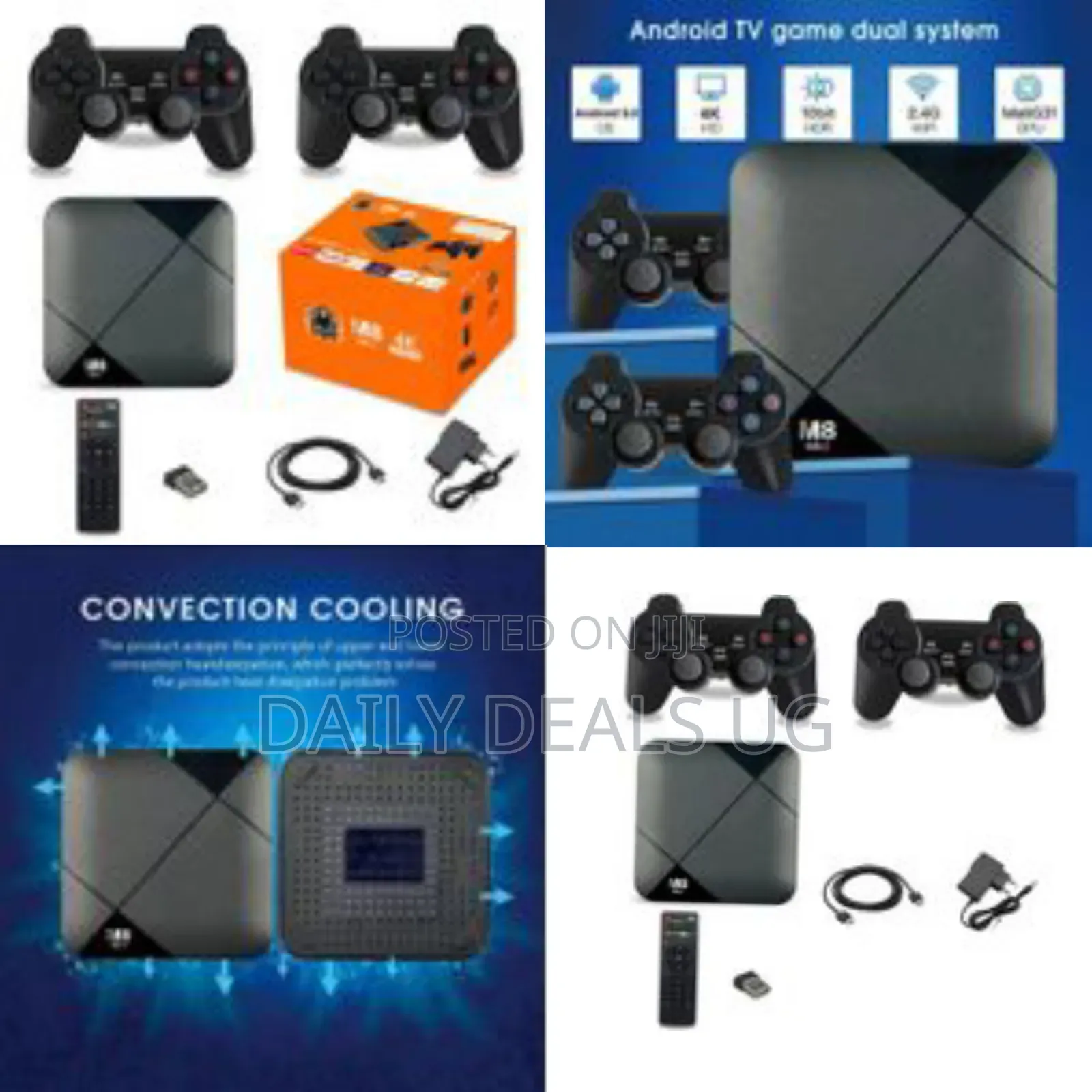 M8 Mini Game Player Android 10 Tv Box S905 64gb 7600 4g Hd Wifi