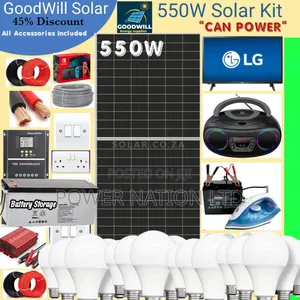 550w Power Nation Solar System Full Kit