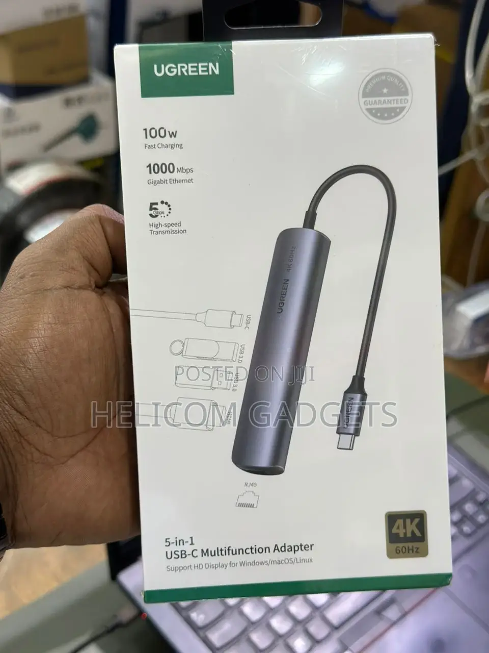 Ugreen Revodok 105 5-in-1 Usb-C Hub.