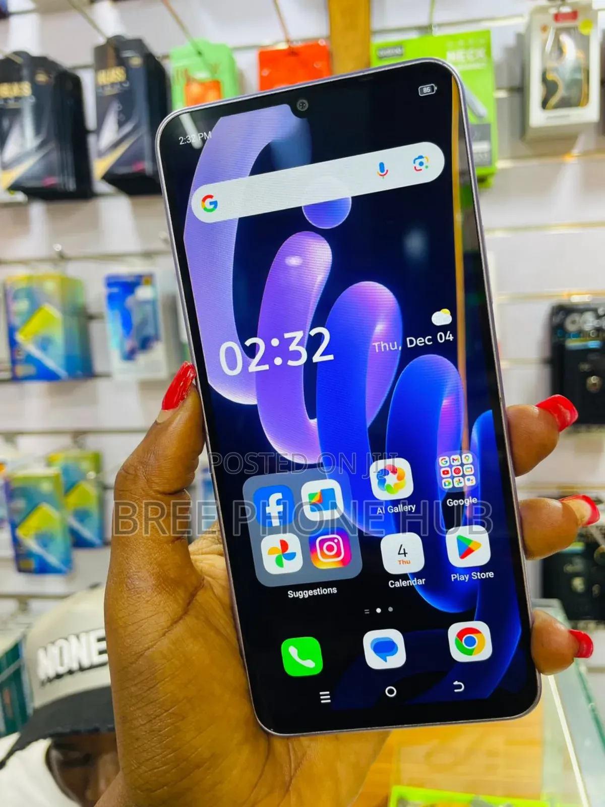 Itel City 100 128 GB Purple