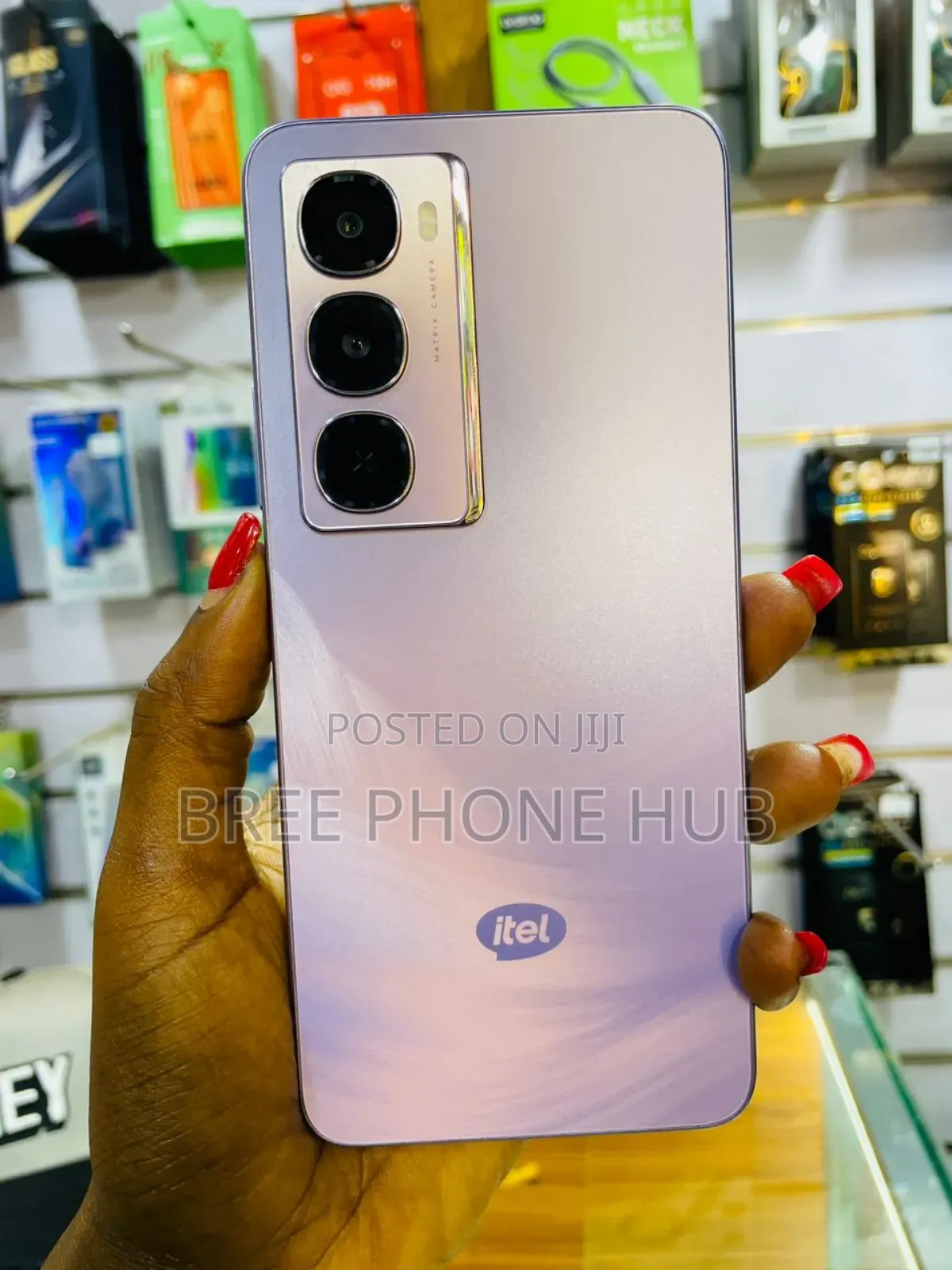 Itel City 100 128 GB Purple