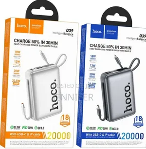 Hoco Q39 Eminente 20000mah Power Bank.