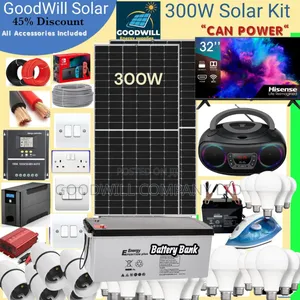 300w Power Nation Solar System Full Kit