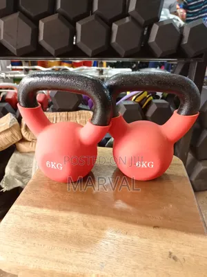 A Pair of 6kg Kettlebell