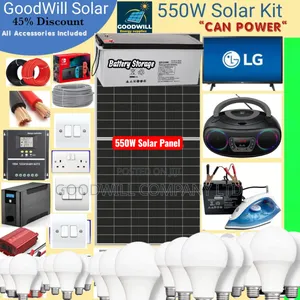 550w Power Nation Solar System Full Kit