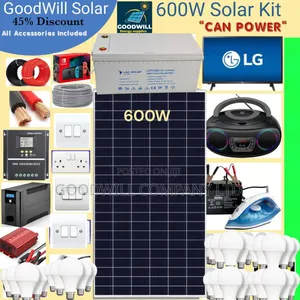 600w Power Nation Solar System Full Kit