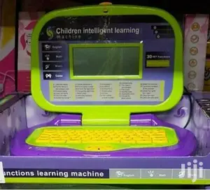 Children Learning Laptop Computer With 30 Learning Activities