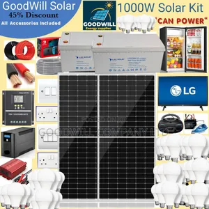 1000w Power Nation Solar System Full Kit