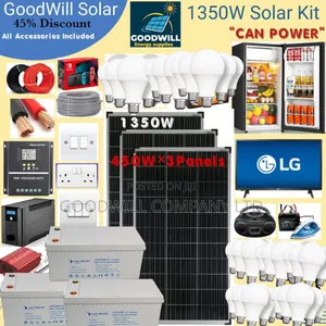 1350w Power Nation Solar System Full Kit