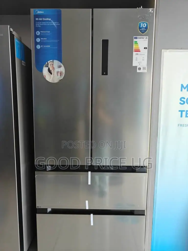 Midea French Door Inverter Smart Refrigerator 516l