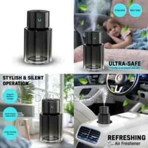 JBQ Smart Usb Oil Perfume Cool Mist Aromatherapy Diffuser for Car