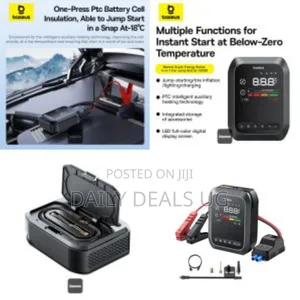 Baseus Primetrip Series Super Energy 4in1 Car Jump Starter 1200a