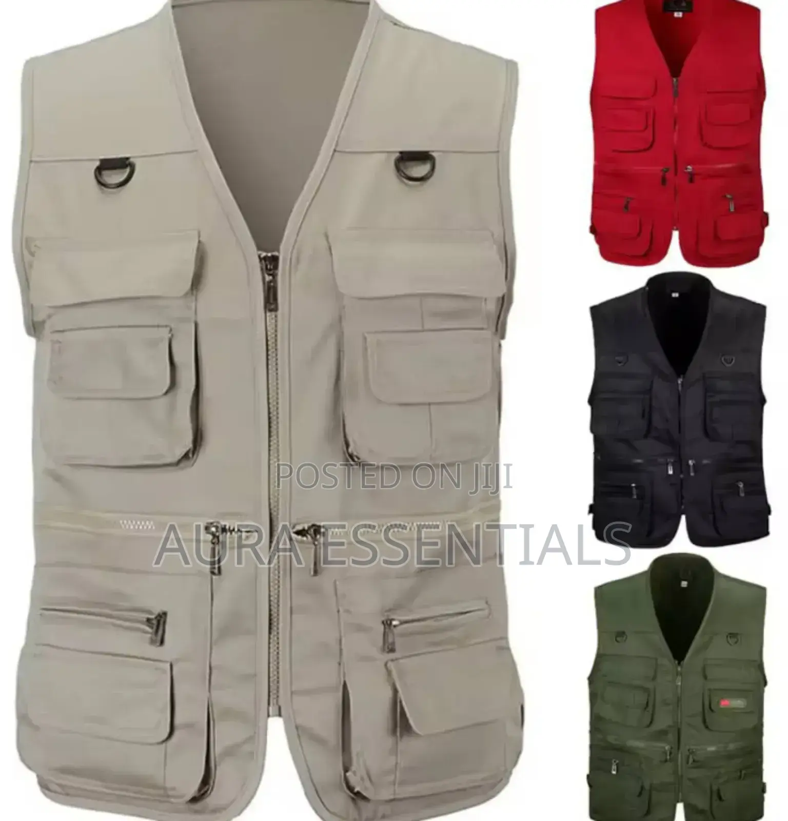 Multifunctional Tactical Multi-Storage Vest