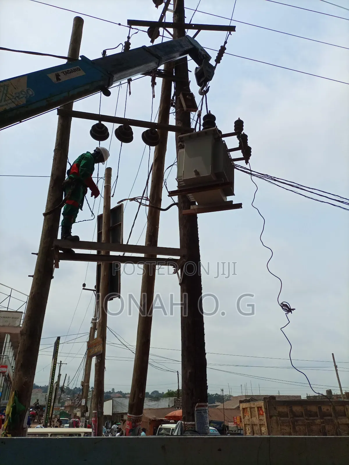Transformer Installation Power Line Construction Services