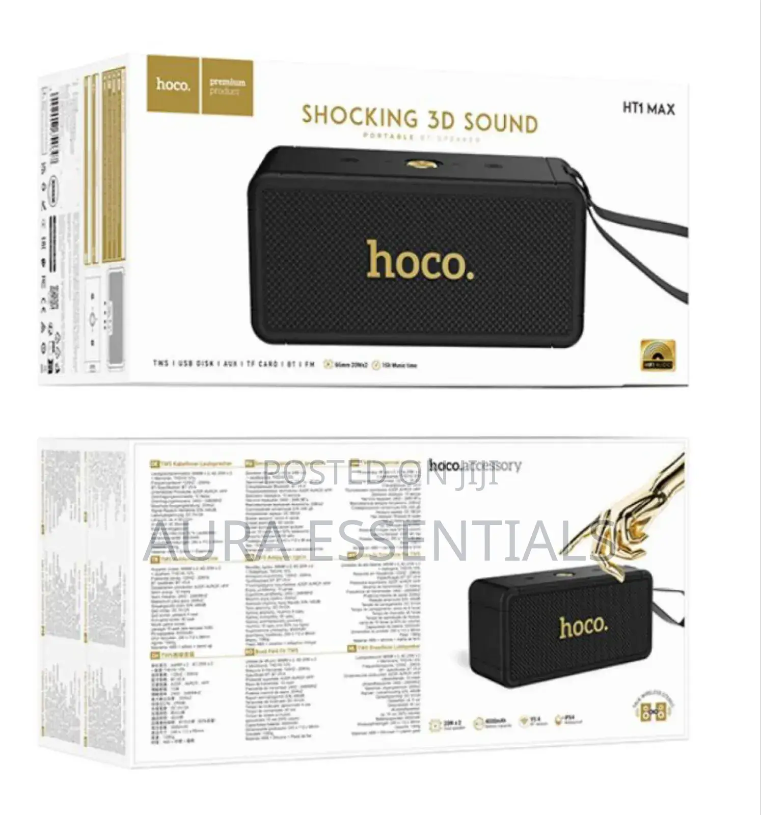 Ht1 Max Portable Bluetooth Speaker