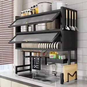2 Layers Over The Sink Dish Rack - Double Sized Sink ( Not Assembled)