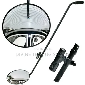Under Vehicle Search Mirror With Led Light Torch(12 Inches)