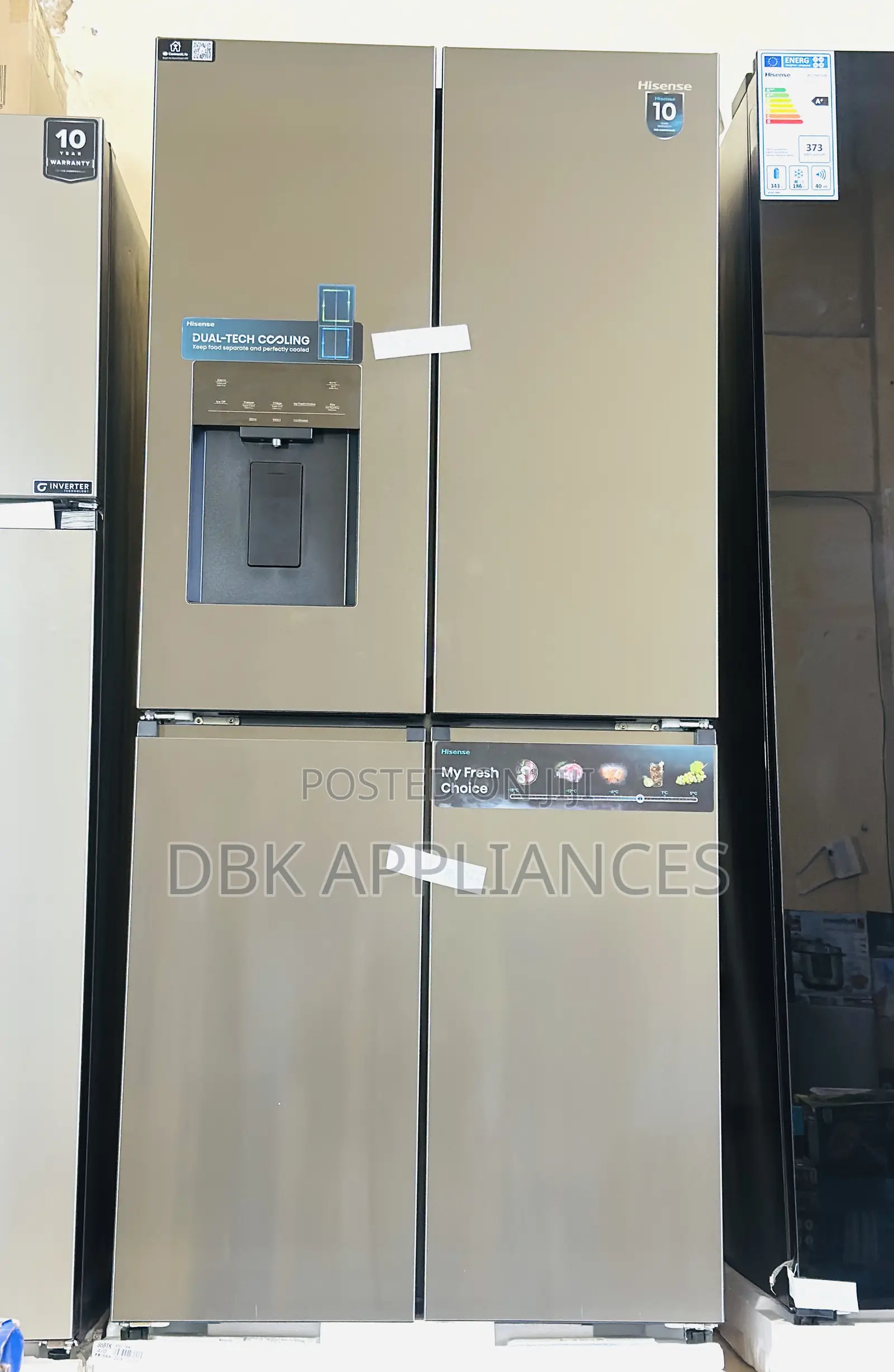 Hisense 610l With 10yrs Warranty