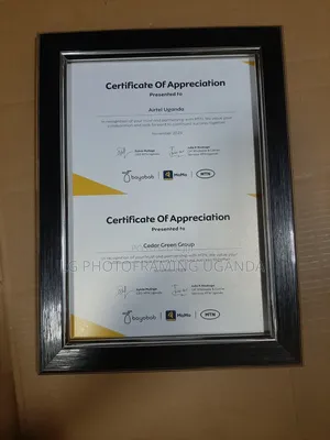 Certificate Framing