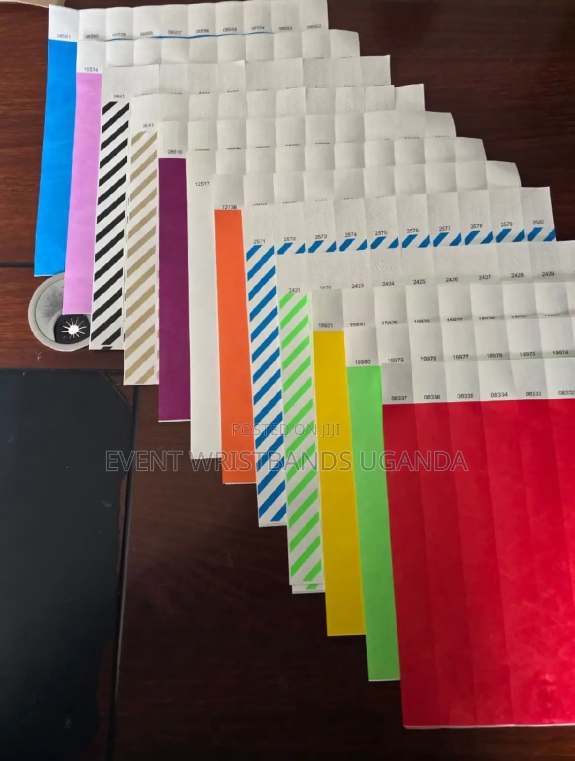 Plain Paper Event Wristtags