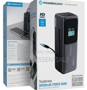 Powerology Thunderamp 30000mah Power Bank