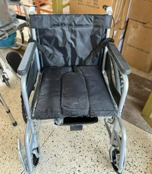 Foldable Commode Wheel Chair