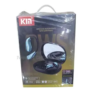 Km Open Ear Wireless Headphones With Ear Hooks – Deep Bass