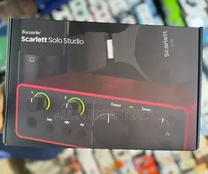 Focusrite Scarlett Solo Studio 4th Gen Usb Audio Interface Bundle