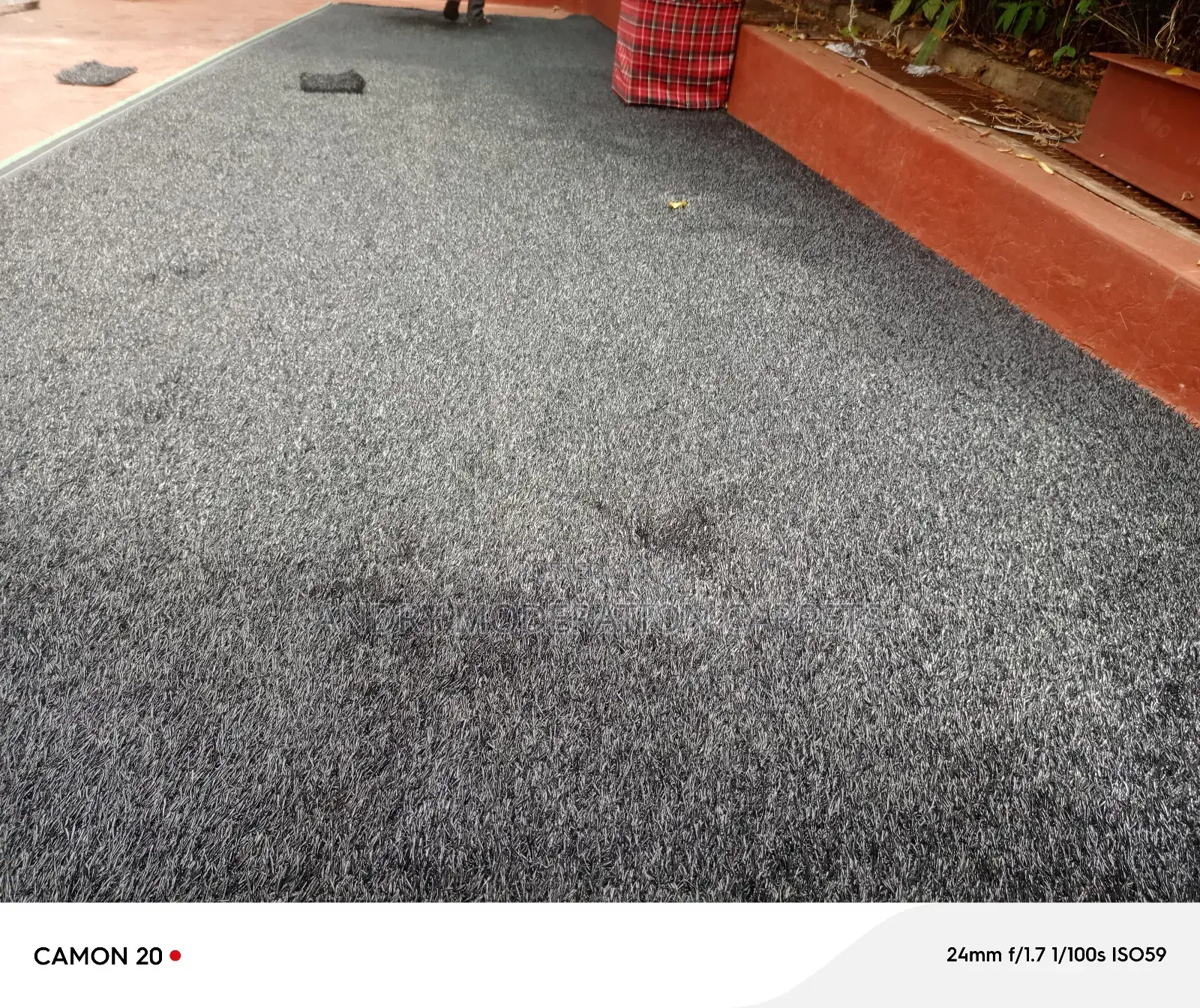 Run Away Grey Grass Carpets